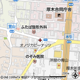 鮨 咲凪周辺の地図
