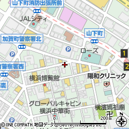 横浜中華街 彩り五色小籠包専門店 龍海飯店 大通り店周辺の地図