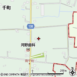 千葉県茂原市千町2069周辺の地図