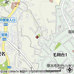 神奈川県厚木市愛名1206-1周辺の地図