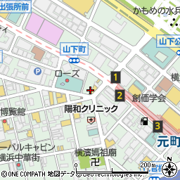 リアル脱出ゲーム横浜店周辺の地図