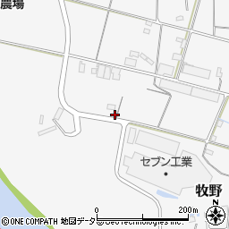 岐阜県美濃加茂市牧野1528-3周辺の地図