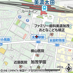 美濃加茂国際交流協会（特定非営利活動法人）周辺の地図