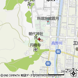 京都府舞鶴市朝代周辺の地図