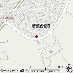 鳥取県鳥取市若葉台南5丁目15-3周辺の地図