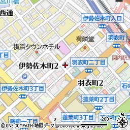 ファミリーマート横浜伊勢佐木町一丁目店周辺の地図
