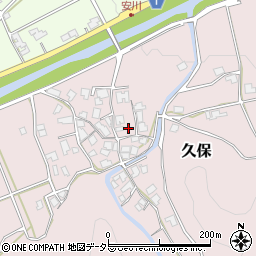 福井県大飯郡おおい町久保周辺の地図