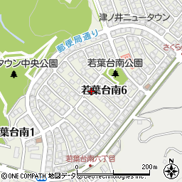鳥取県鳥取市若葉台南6丁目13-5周辺の地図