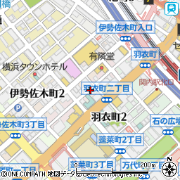神奈川県横浜市中区末広町周辺の地図