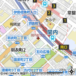 関内駅北口周辺の地図