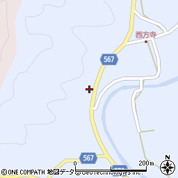 京都府舞鶴市西方寺256周辺の地図