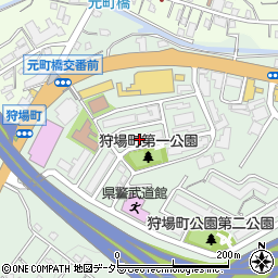神奈川県横浜市保土ケ谷区狩場町164-35周辺の地図