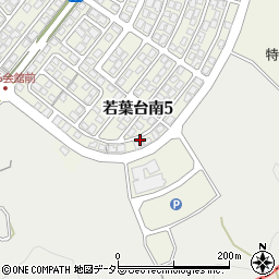 鳥取県鳥取市若葉台南5丁目15周辺の地図