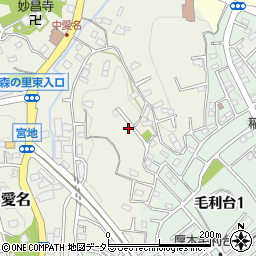 神奈川県厚木市愛名1200周辺の地図