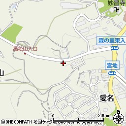 神奈川県厚木市愛名329周辺の地図