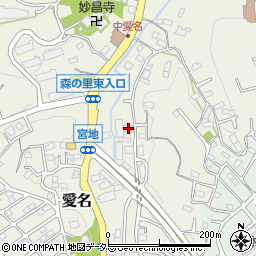 神奈川県厚木市愛名1180周辺の地図