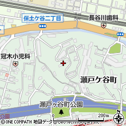 瀬戸ケ谷アパート１号棟周辺の地図