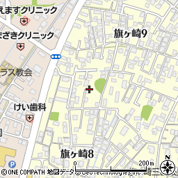 鳥取県米子市旗ヶ崎9丁目6周辺の地図