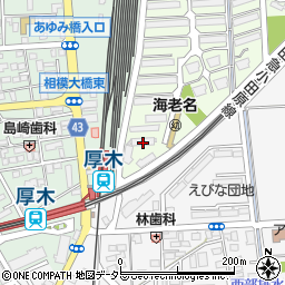 神奈川県海老名市さつき町7周辺の地図