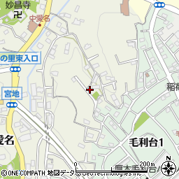 神奈川県厚木市愛名1206-2周辺の地図