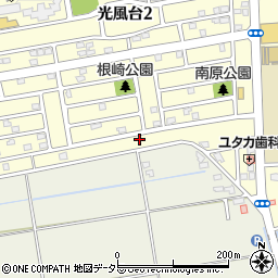千葉県市原市光風台1丁目46周辺の地図