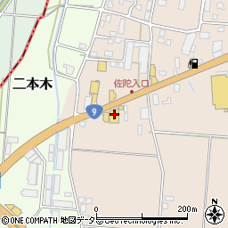 鳥取県米子市淀江町佐陀683-3周辺の地図