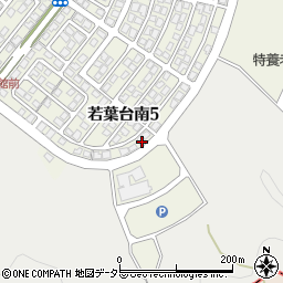 鳥取県鳥取市若葉台南5丁目15-8周辺の地図