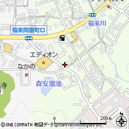 舞鶴市教職員組合事務所周辺の地図
