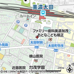 太田第一薬局周辺の地図