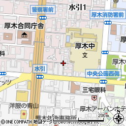 神奈川県厚木市水引1丁目2周辺の地図