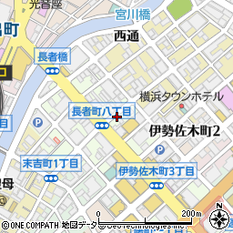 ふぐ料理 ぼて 横浜関内店周辺の地図