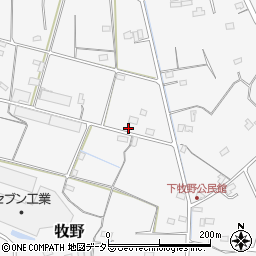 岐阜県美濃加茂市牧野1163-1周辺の地図