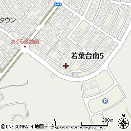 鳥取県鳥取市若葉台南5丁目9-13周辺の地図