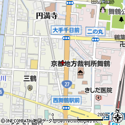 京都府舞鶴市引土302周辺の地図