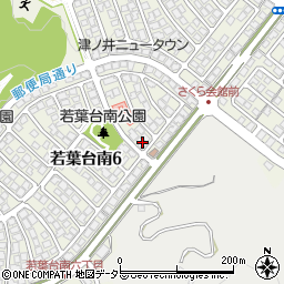 鳥取県鳥取市若葉台南6丁目23-18周辺の地図