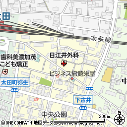 日江井外科周辺の地図