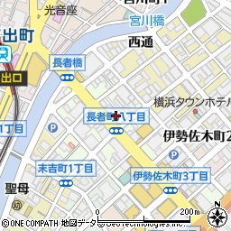 アイペック横浜長者町第１駐車場周辺の地図