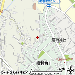 神奈川県厚木市愛名1245-2周辺の地図