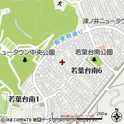 鳥取県鳥取市若葉台南6丁目14-22周辺の地図