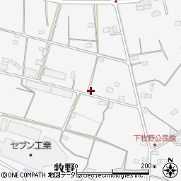 岐阜県美濃加茂市牧野1160-1周辺の地図