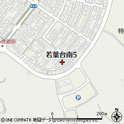 鳥取県鳥取市若葉台南5丁目14周辺の地図