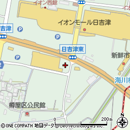 すき家４３１号米子日吉津店周辺の地図