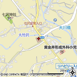 東丹沢七沢観光案内所周辺の地図