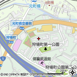 神奈川県横浜市保土ケ谷区狩場町164-33周辺の地図