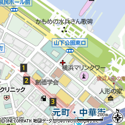 山王総合株式会社　横浜支店周辺の地図