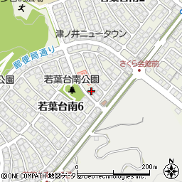 鳥取県鳥取市若葉台南6丁目23-23周辺の地図
