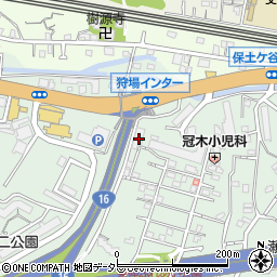 神奈川県横浜市保土ケ谷区狩場町451-1周辺の地図