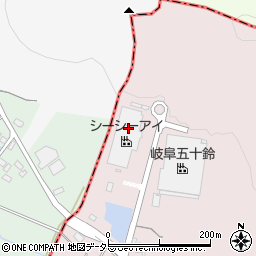 シーシーアイ株式会社　坂祝工場周辺の地図