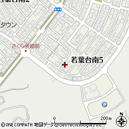 鳥取県鳥取市若葉台南5丁目9-19周辺の地図