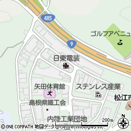 日東電装有限会社 矢田製造事業所周辺の地図